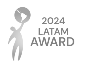 Logo de premio CX LATAM 2024